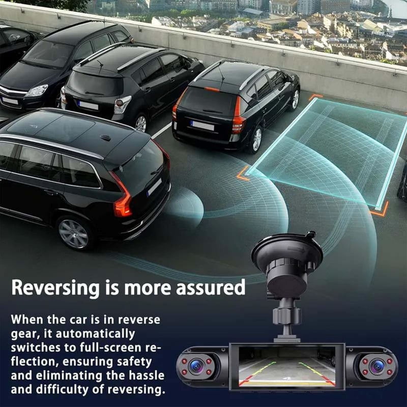 🎁LAST DAY 49％ OFF🔥Full View Car Dashcam System