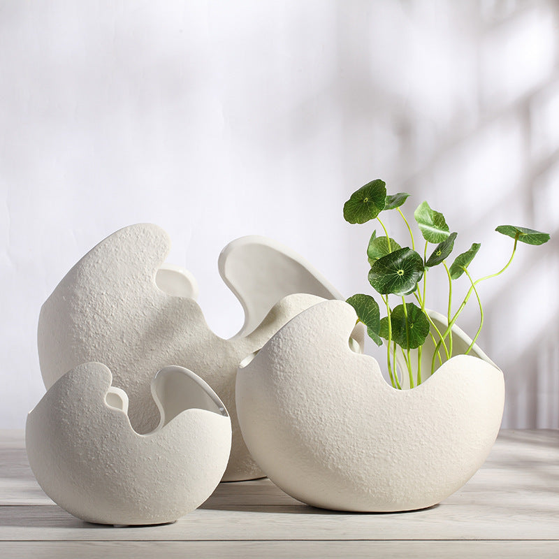 Cracked Egg Ceramic