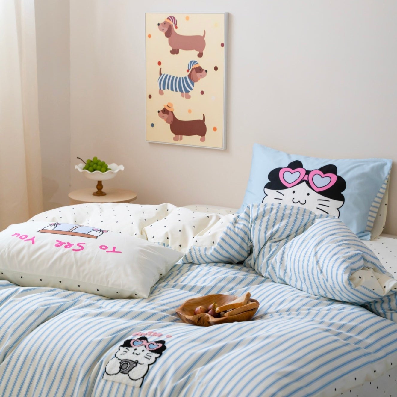 Kitty Cuddle Bedding Set