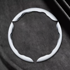 Carbon Fiber Silicone Anti-Slip Car Steering Wheel Cover Universal Fit