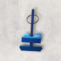 Stall Safety Tool Bathroom Stall Lock Keychain for Hotel Rooms, Smart Shaker Tool