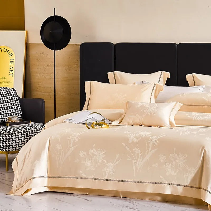 Aureate Luxury Jacquard Egyptian Cotton Bedding Set