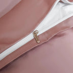 Neo Rosy Brown Silky Egyptian Cotton Bedding Set