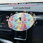 New Year Hot Sale  - Car Dashboard Drum Cymbal – Fun Accessory for Music & Rock Fans