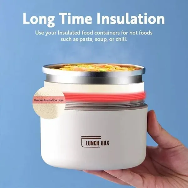 🎅2025 Christmas Hot Sale 🔥🔥Portable Insulated Lunch Container Set🥗