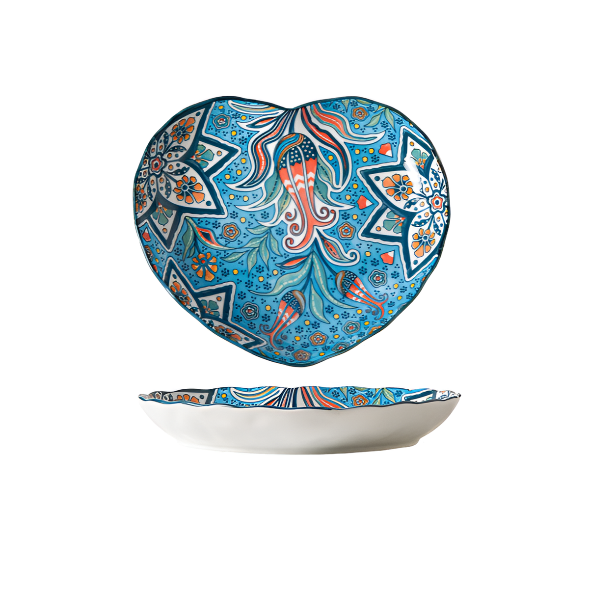 Mirelle Heart Deep Plates