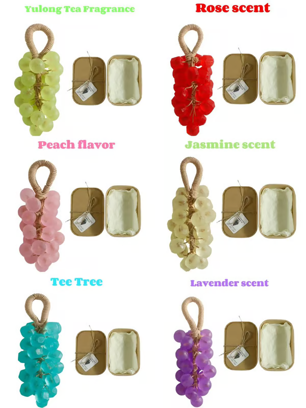 🔥Christmas Sale🔥Personalized Original Handmade Crystal Grape Soap