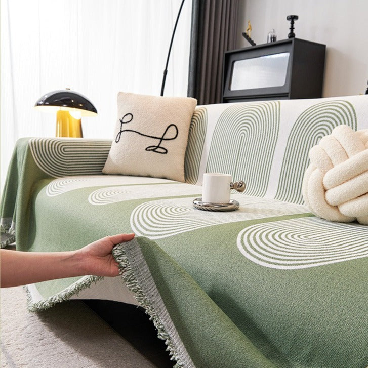 Moss Green Sofa Cover