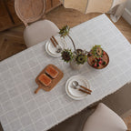 Farmhouse Lattice Tablecloth