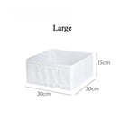 Hanna White Foldable Organiser Collection