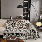 Monochrome Tribal Sofa Cover