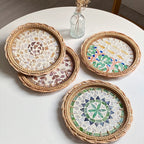 Garland Rattan Shell Tray