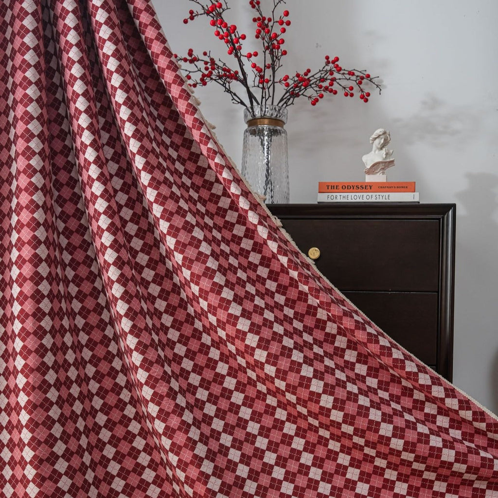 Disco Diamond Tassel Curtain