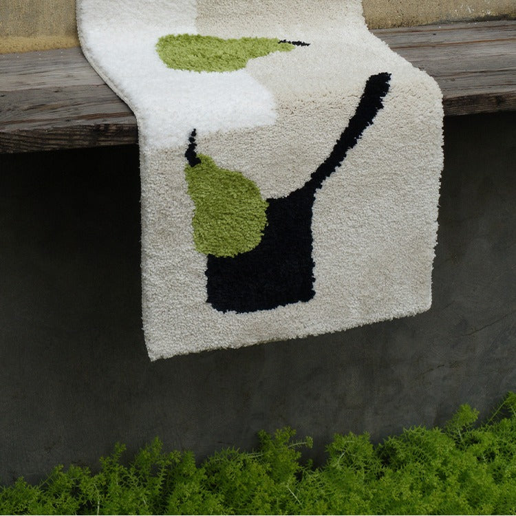 Green Pear Bath Mat