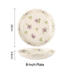 Violet Dusk Ceramic Dining Set