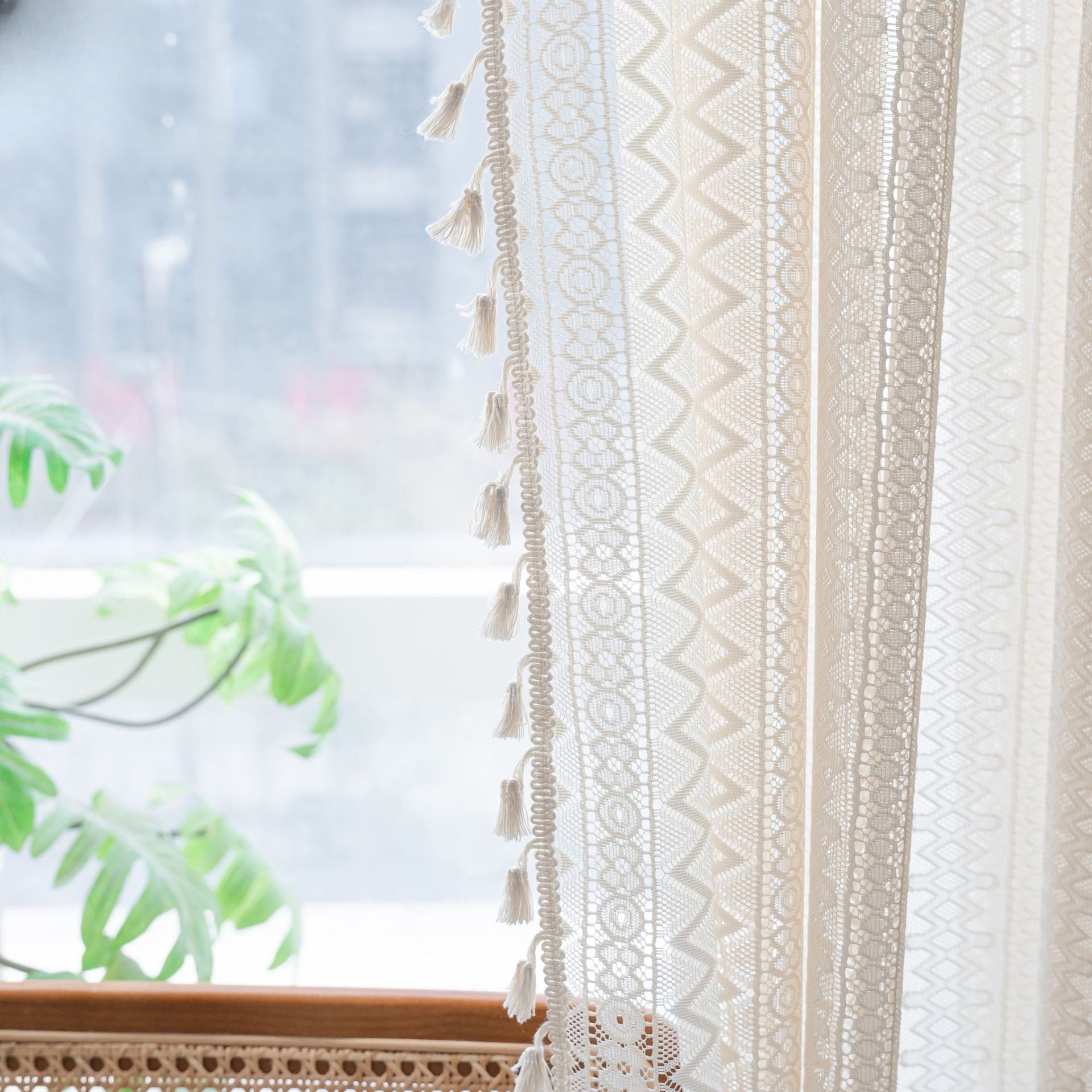 Warm Breeze Tassel Curtain