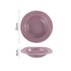 Floral Rose Plate Set