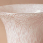 Pink Romantic Glass Vase