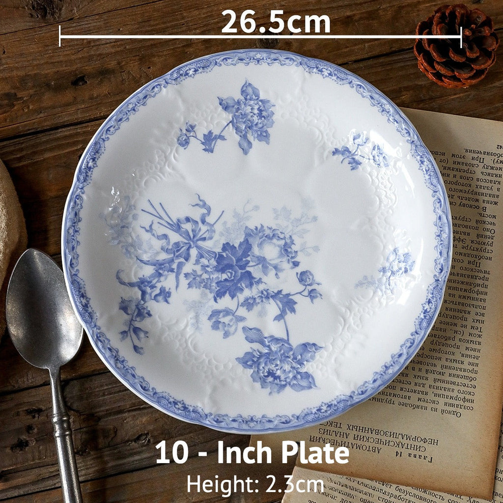 Delft Blue Bouquet Plate
