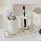 Modern Ceramic Toothbrush Holder