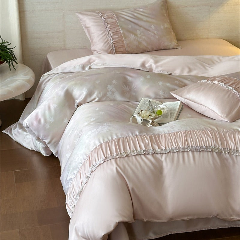 Leaf Whisper Lyocell Bedding Set