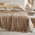 Woven Stripe Throw Blanket