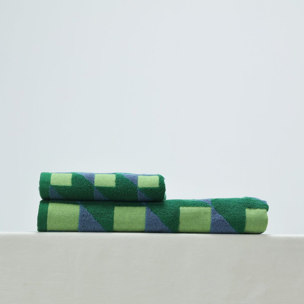 Colourful Geometry Towel