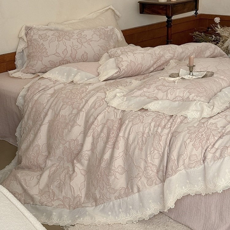 Countryside Textile Floral Bedding Set