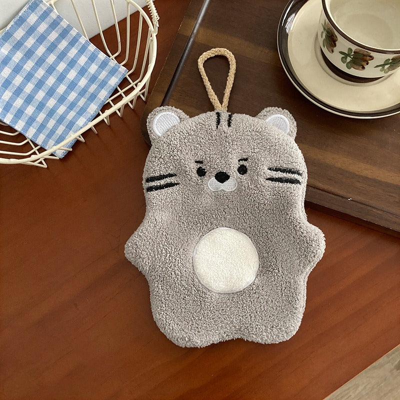 Racoon Family Hanging Hand Towel Set