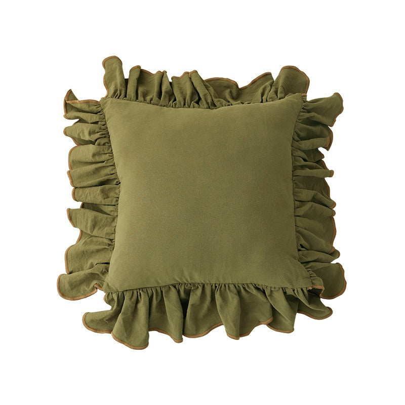 Cozy Ruffle Cushion