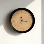 Line Mark Minimalist Clock