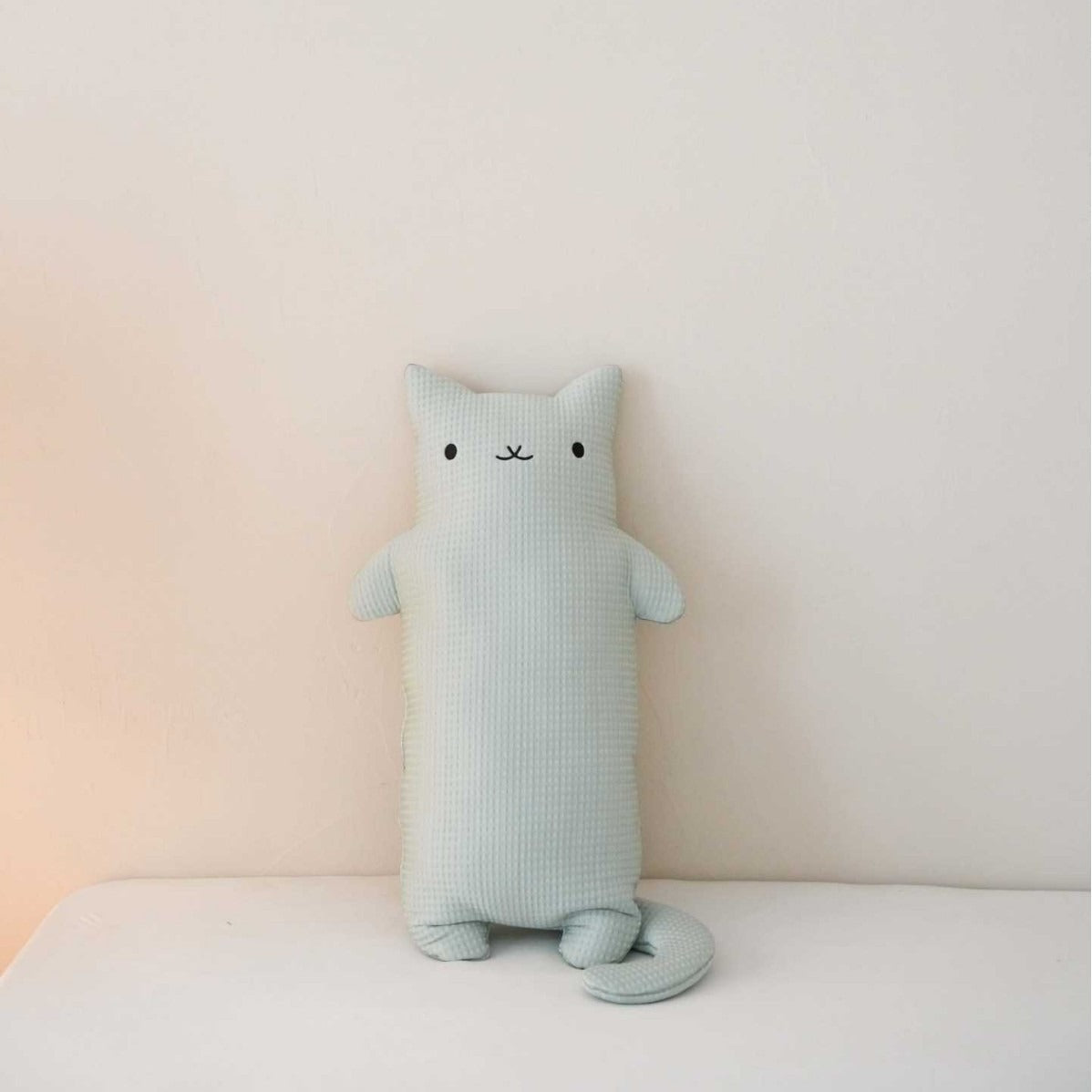 Simple Waffle Kitty Cushion