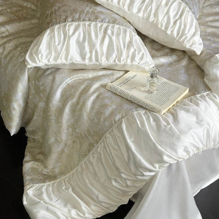 Parisian Ruffle Lyocell Bedding Set