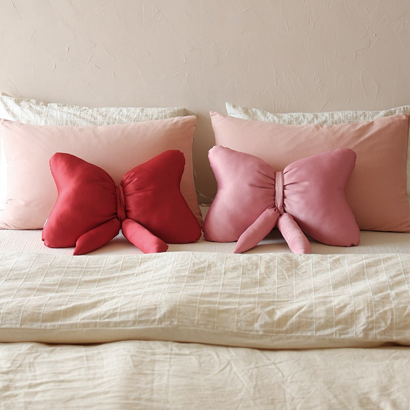 Bow - Tied Butterfly Cushion