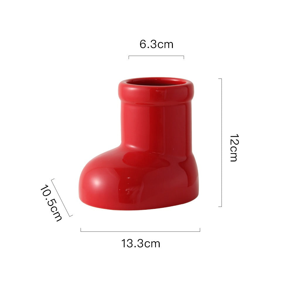 Christmas Stocking Vase