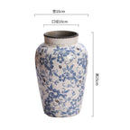 Blue Countryside Ceramic Vase
