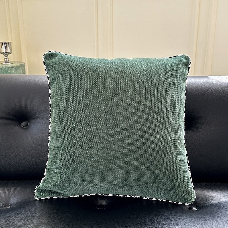 Whipstitch Chenille Cushion