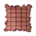 Retro Line Ruffle Cushion