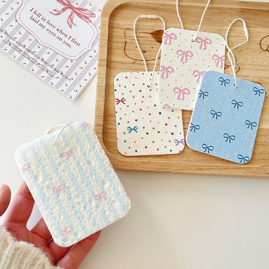 Ribbon Cutie Dish Sponge Set