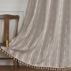 Japanese Calm Tassel Curtain
