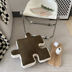 Soft Colour Puzzle Piece Cushion
