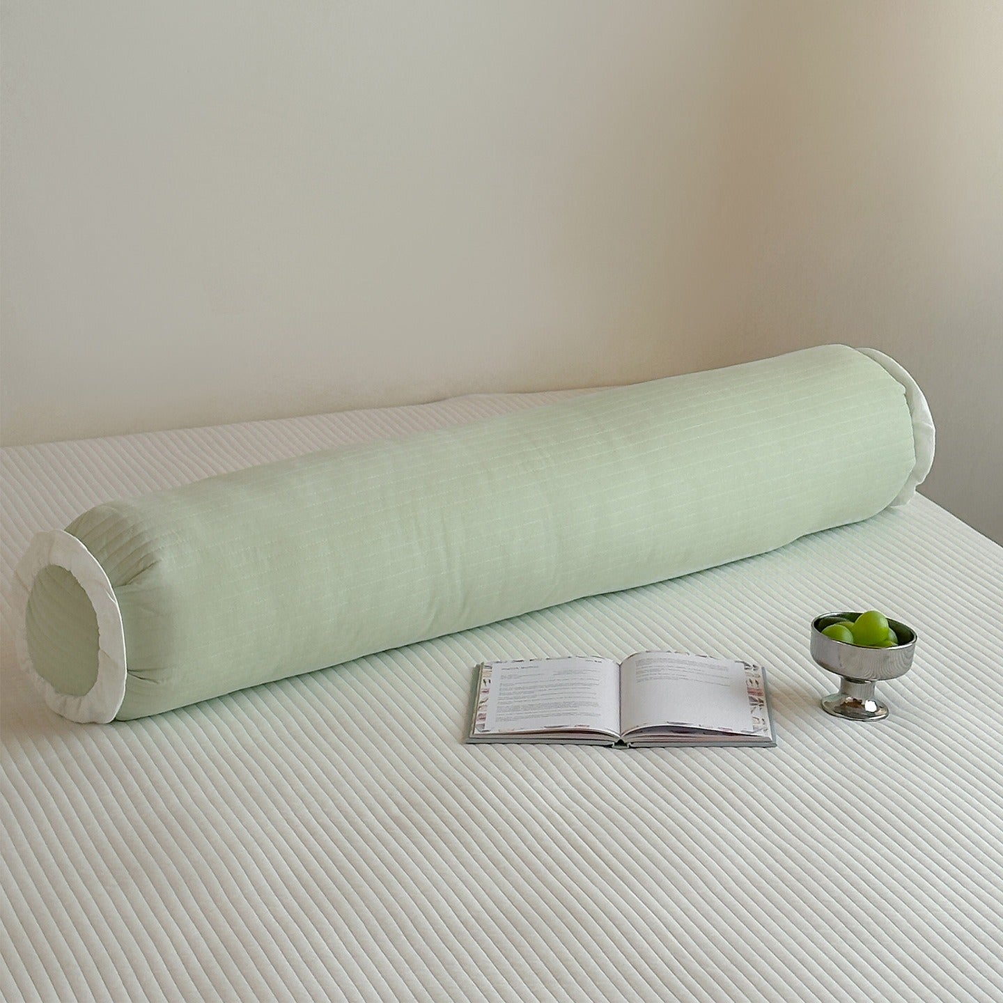 Pastel Frill Bolster Pillow