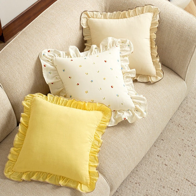 Garden Ruffle Cloud Cushion