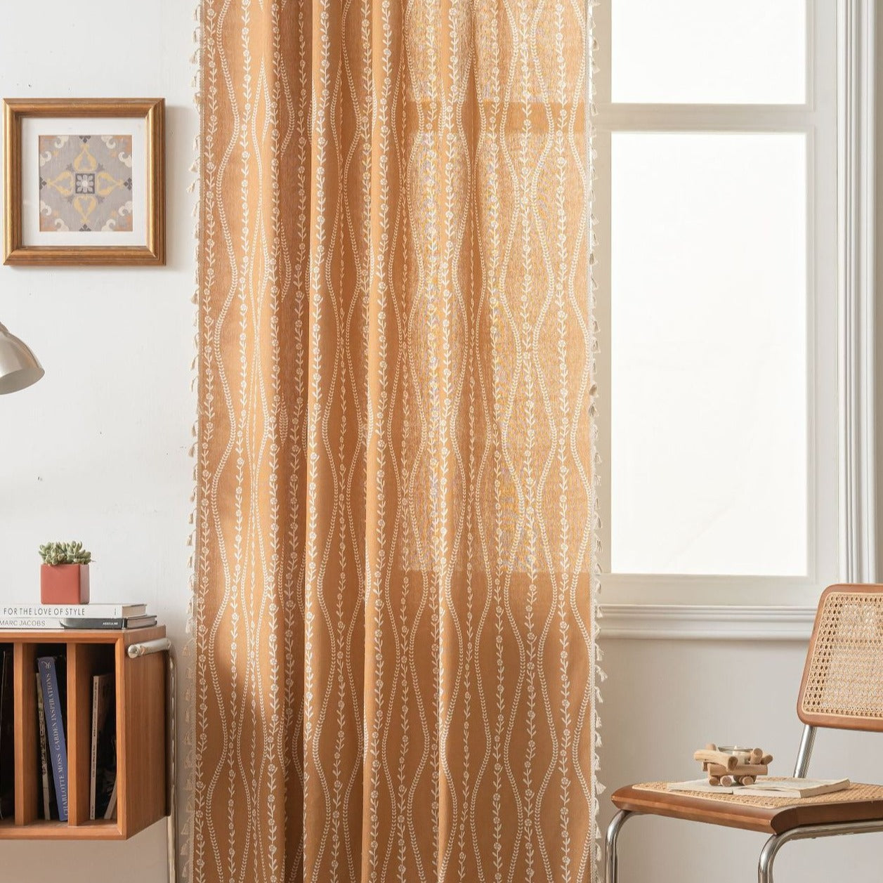 Vine Wave Tassel Curtain