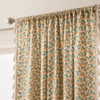 Orange Fun Tassel Curtain