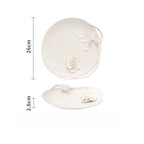 Dancing Garden Embossed Dinnerware