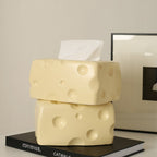 Swiss Cheese Ceramic Tissue Box