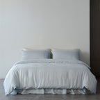 Ruffle Skirt Silky Bedding Set
