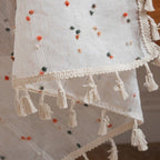 Candy Dot Tassel Curtain