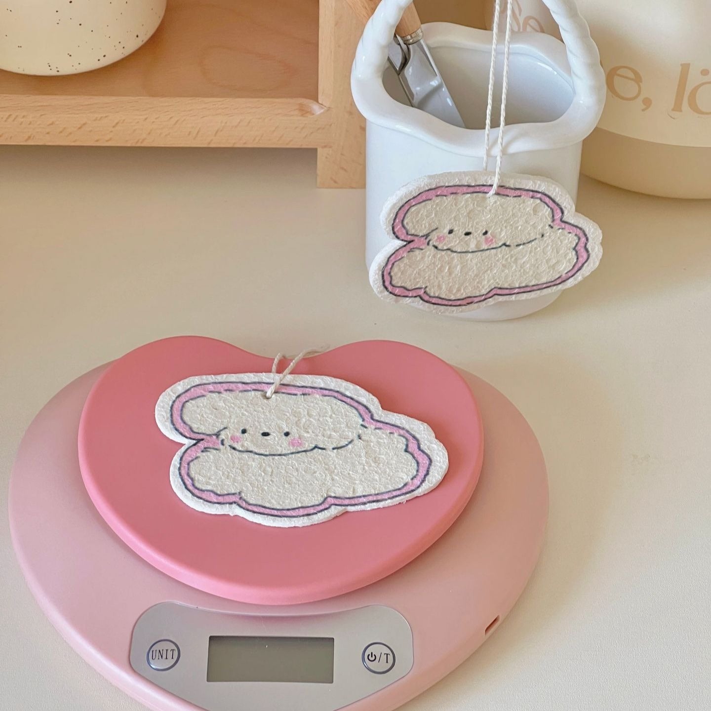 Cloud Puppy Dish Sponge Set